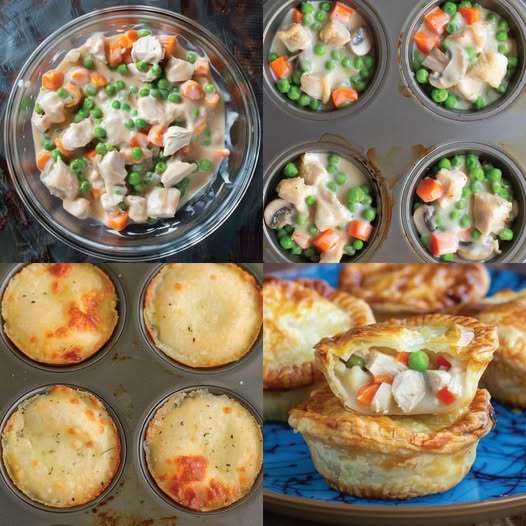 Mini Chicken Pot Pies