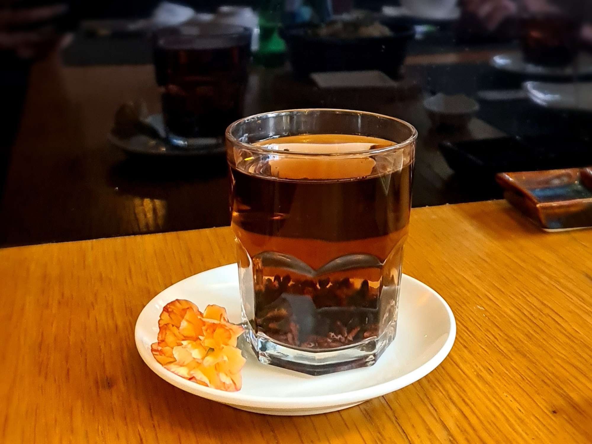 Roasted black beans tea