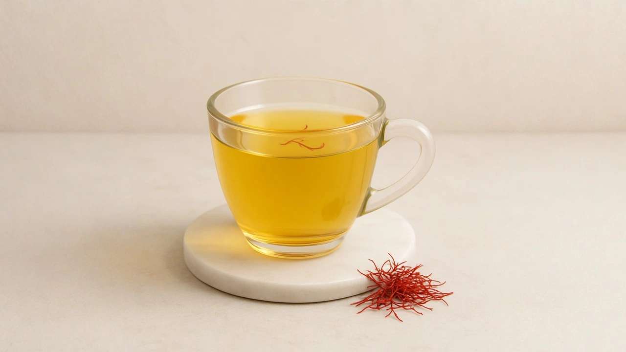 Saffron tea and its precious health benefits
